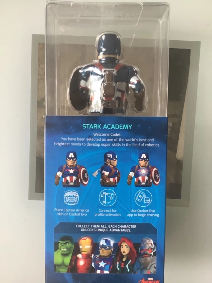 Captain America Ozobot-EVO Connectable Smart Skin (EVO sold separately) NEW - Image 4 of 4