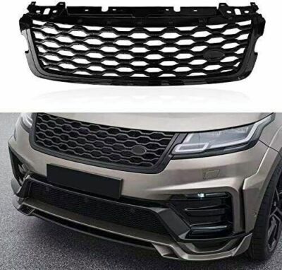 Fit for Land Rover Range Rover Velar 2018-2024 Front Grille Mesh Grill Vent Trim