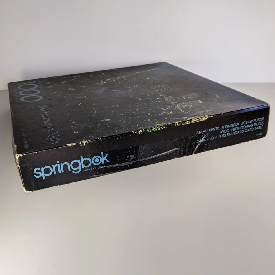 Springbok Puzzle PZL5911 San Francisco by Night 1000PC 24x30 OPEN BOX UNCOUNTED - Image 3 of 4