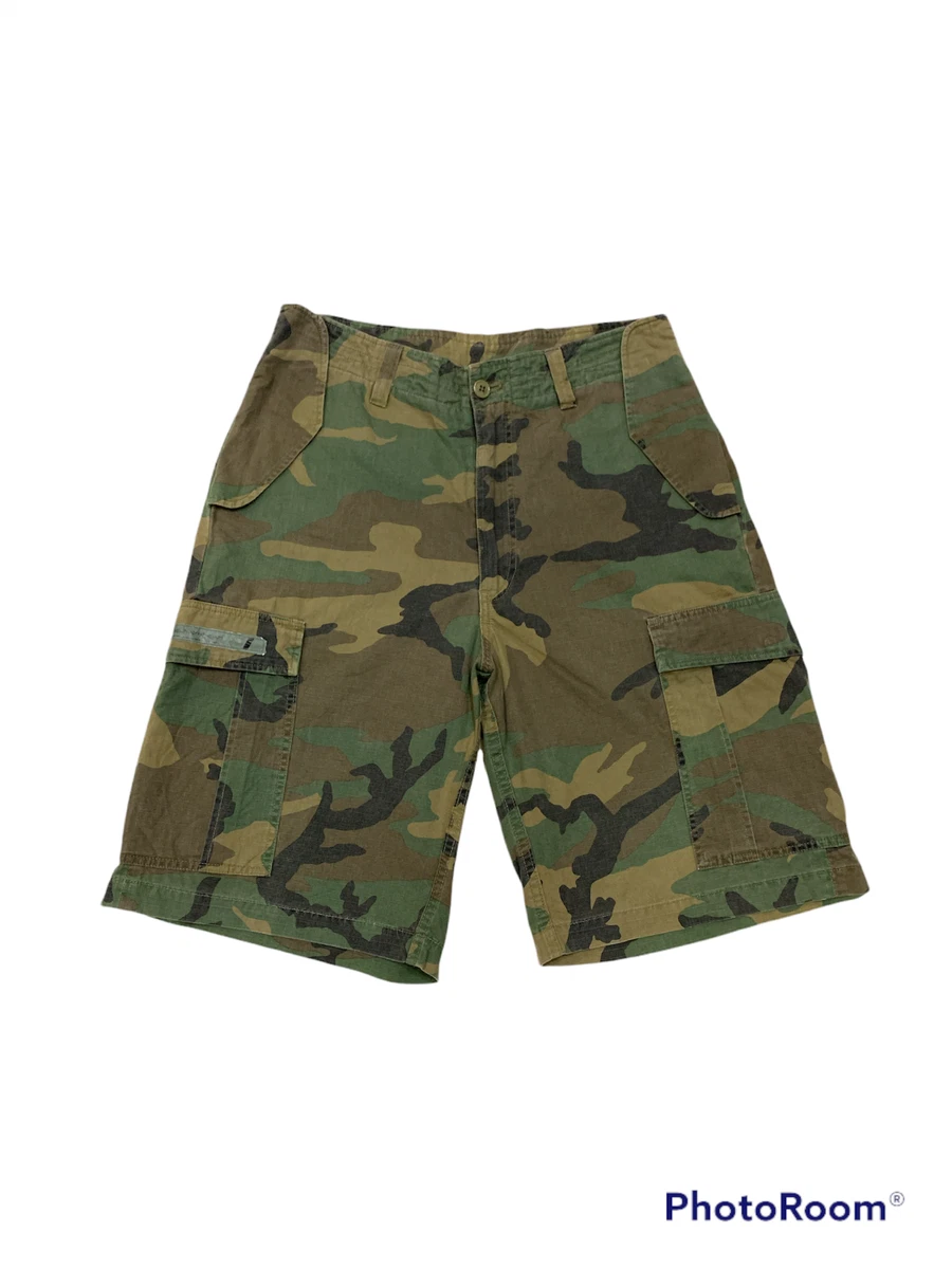 SUPREME X WTAPS FW2007 JUNGLE STOCK CAMOURFLAGE CARGO PANTS SHORTS VINTAGE