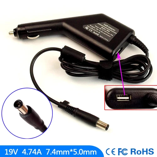Laptop Car Charger For HP Pavilion DV6-2140CA DV6-2140EB DM4-1203TU DV6-2189LA