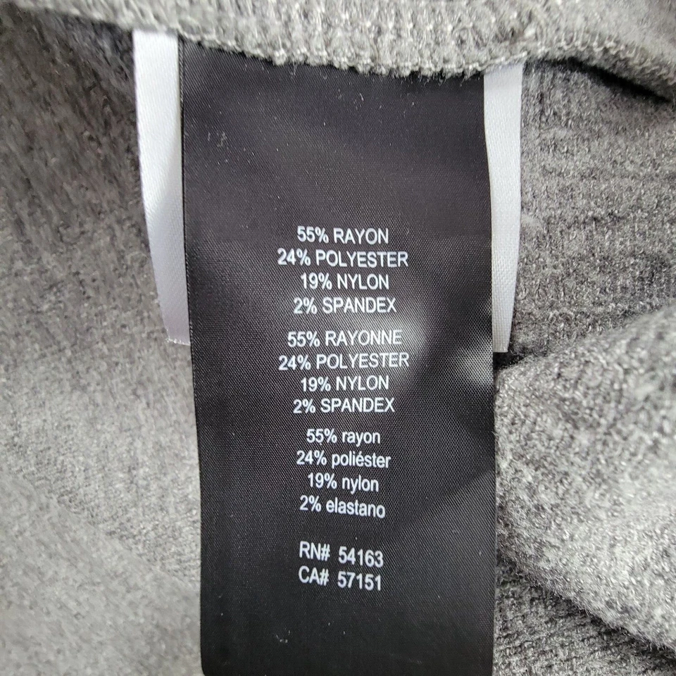 Karl Lagerfeld Paris Men's THERMAL Henley GRAY Top Size LARGE MSRP $119 - Image 4 of 4