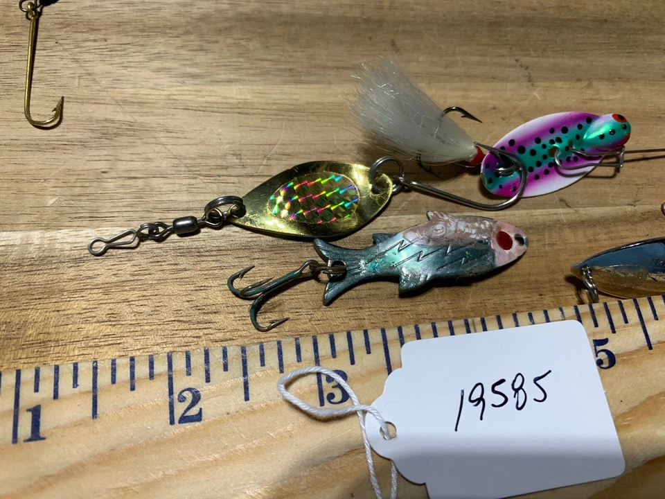 Señuelo de pesca Helin EEL y otros hilanderos (lote #19585) Foto 2 de 4