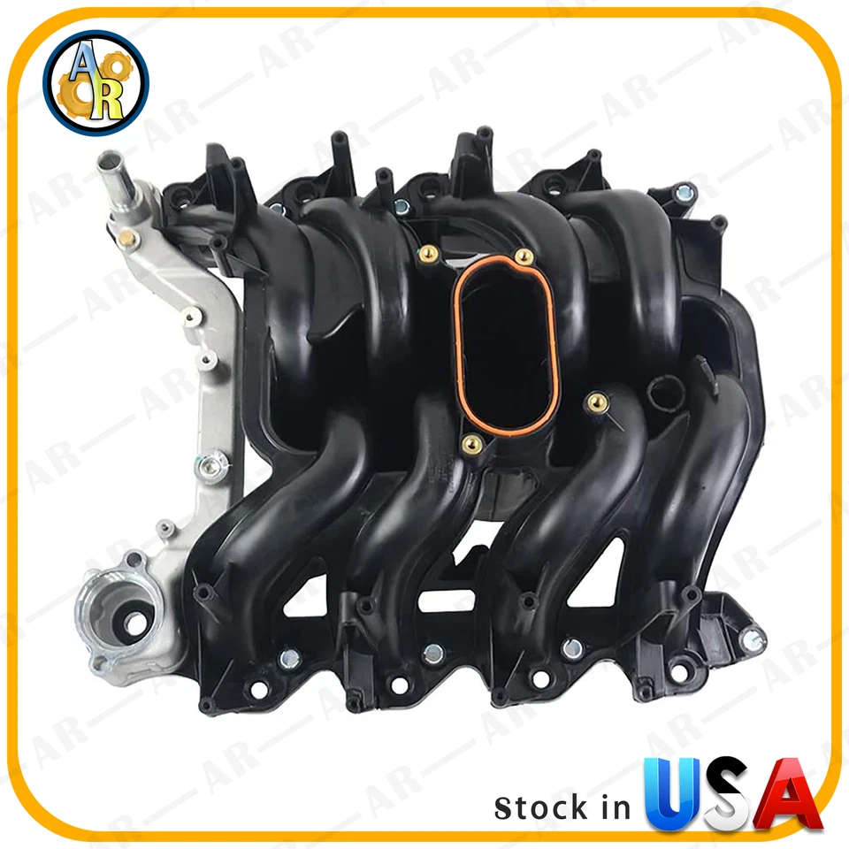 Upper Intake Manifold w/ Gaskets For Ford E-150 E-250 E-350 Econoline 2000-2014 Foto 3 de 4