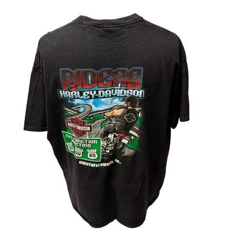 Harley Davidson WHEN THE ROAD CALLS Malfunction Junction Motorcycle Biker Shirt - Picture 2 of 11