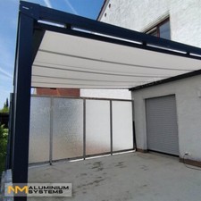 Unterglasmarkise Unterdachmarkise Glasmarkise Terrassendach Markise 3,5 x 2,5 m