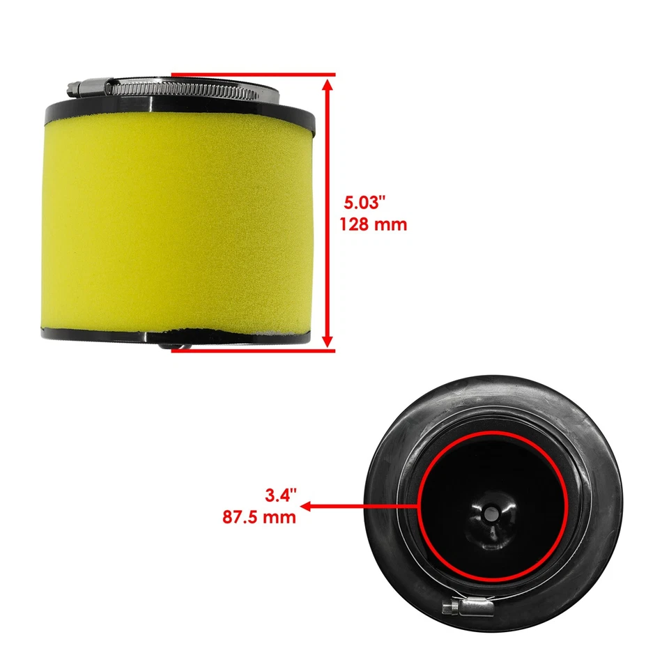 Filtro de aire limpiador para Honda Rincon 650 TRX650FA TRX650FGA 4X4 2003-2005 Foto 2 de 4