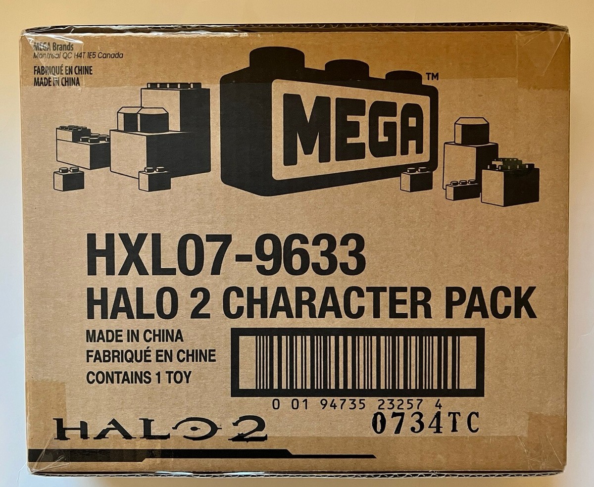 2024 MEGA Halo 2 Character Pack, 20 Characters- 338pcs HXL07 New