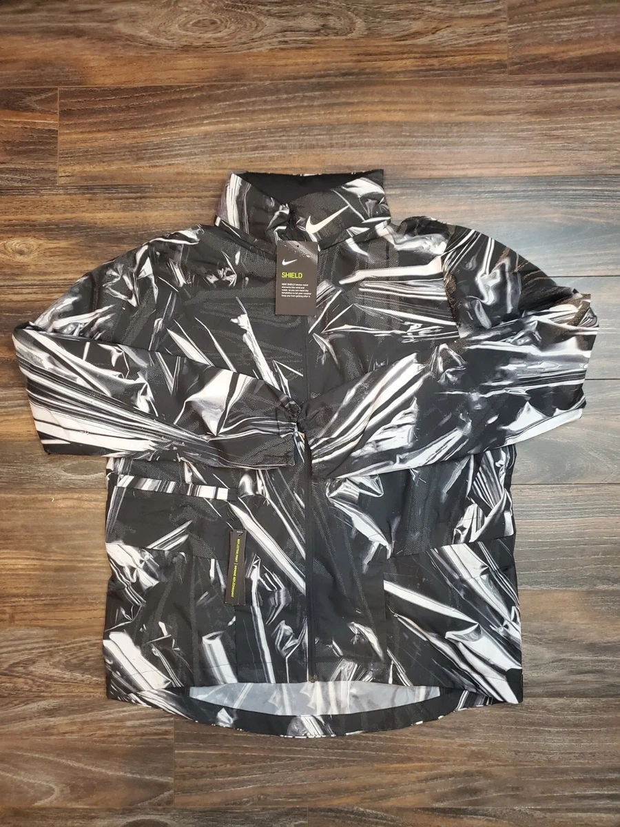 Nike black white grey jacket shop