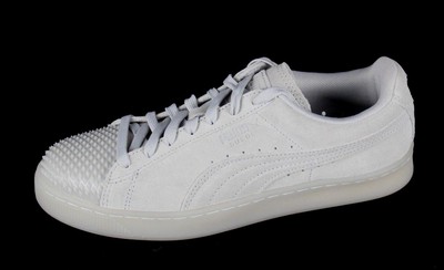 puma suede beige platform