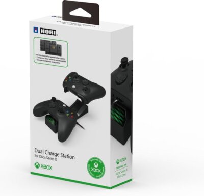 Dual Ladestation für  Xbox  Controller (inkl. 2x Akku) von hori