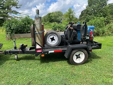 1984 Miller AEAD 200LE Complete Welder Generator & Trailer- Delivery Available