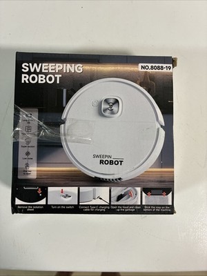 Sweeping Robot Robotic Vacuum Cleaner, Cordless Bagless Low Noise, NO.8088-19