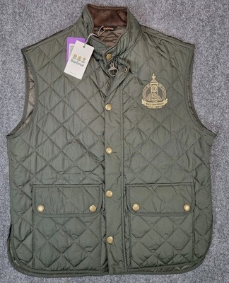 NEW Barbour Lowerdale Gilet Vest Mens XXL Green 2020 Breeders Cup