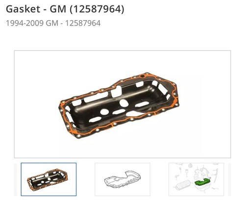 New OEM Gasket - GM (12587964)1994-2009 Impala Monte Carlo All Model 3.8L - Picture 1 of 1