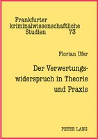 Der Verwertungswiderspruch In Theorie Und Praxis Florian Ufer Taschenbuch 196 S.