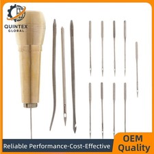 1Set Sewing Shoe Repair Sewing Tool Needle Awl Leather Craft Boots Kit Tool