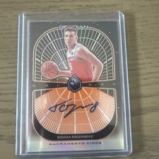 2019-20 Panini Obsidian - Galaxy Autographs Bogdan Bogdanovic Auto Card /50