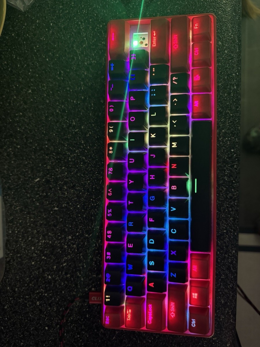 Clix x Matrix Gaming Keyboard 60% | eBay