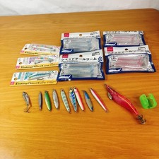Metal jig 7-35g small jig set with Egi and worms