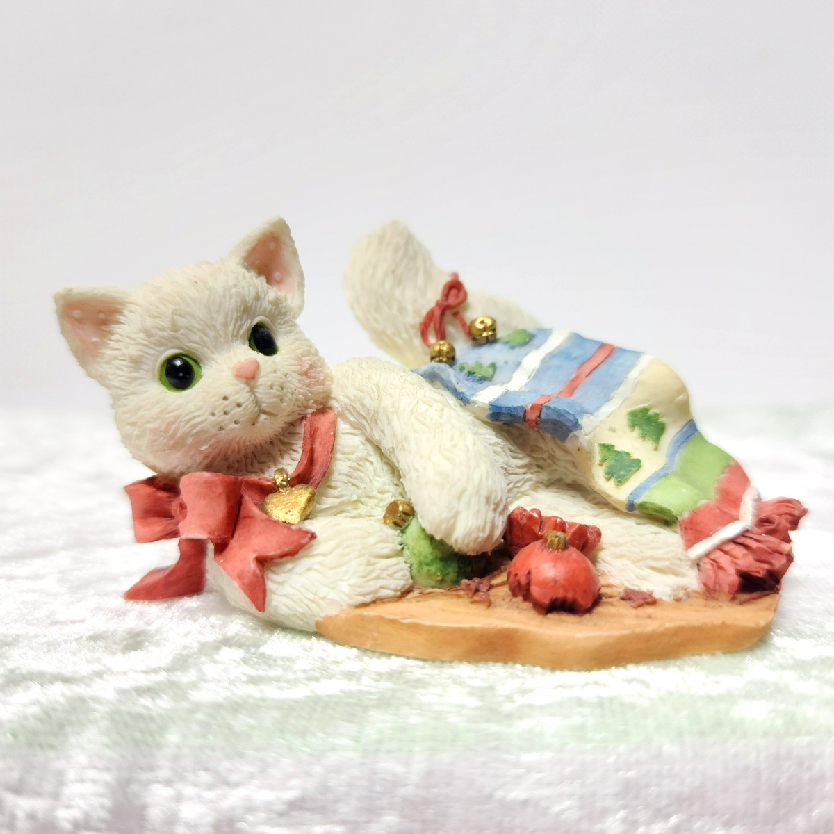 Vintage Enesco Calico Kittens Priscilla Hillman Figurines - You