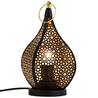 Tischlampe Nachttischlampe Lampe Leuchte Nachttischleuchte Boho Zimmer Deko 27Cm