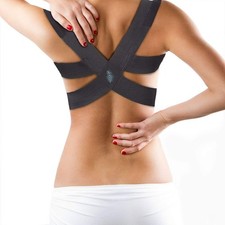 Posture Corrector - Fully Adjustable Breathable X-Small Pack of 1 , Black