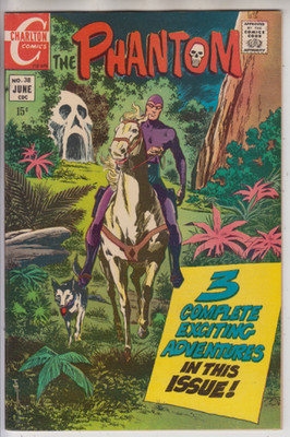 THE PHANTOM # 38  NM 9.4  CHARLTON COMICS CENTS  1970