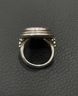 Purple Charoite Ring Bold Artisan Design Vintage Sterling Silver Beautiful Look — photo 3