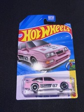 Hot Wheels '87 Ford Sierra Cosworth HW Euro 1:64 Pink Diecast Car Unopened Box