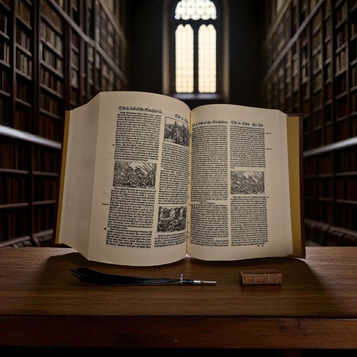 1535 Coverdale: First Printed English Bible Facsimile RARE