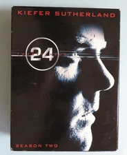 24 Twenty Four Season 2 DVD Boxed Set - Sutherland, Cuthbert, Haysbert, Rajskub