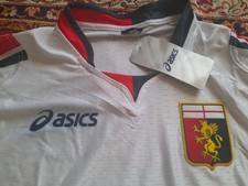 MAGLIA SHIRT VINTAGE FOOTBALL CALCIO GENOA 1893 ASICS PORTIERE. XL