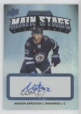 2022-23 Upper Deck Credentials Main Stage Signatures Mason Appleton Auto 03uh