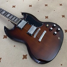 Classic tone SG Electric Guitar Solid Mahogany Body Chrome hardware Hot sale