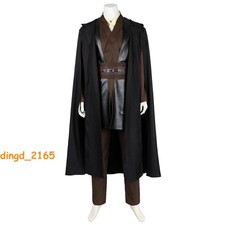 Anakin Skywalker Anime Cosplay Costume Outfits Cloak Polyester Halloween Unisex