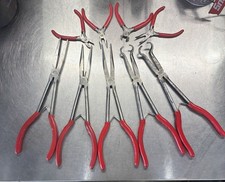 MAC tools long reach pliers set 5 Piece And Short 4 Piece