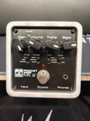 Palmer Pocket Amp Mk2 ohne Stromkabel , gebraucht läuft auf 9V Block