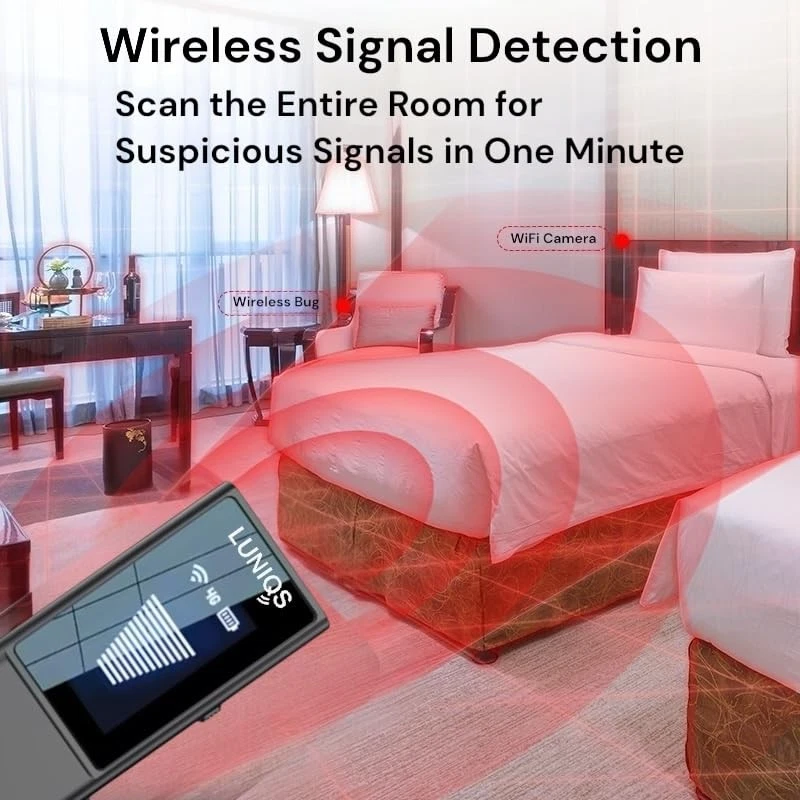 Hidden Camera Detectors - 4/5/7 Mode Hidden Bug and Camera Detector & Spy Cam... - Image 3 of 4