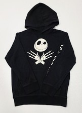Jack Skellington King Hooded Sweatshirt Youth Medium Nightmare Before Christmas