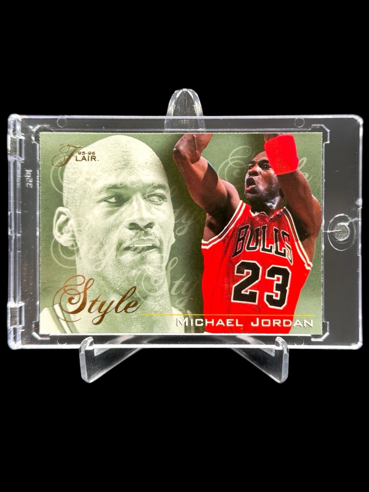 1995/96 Flair MICHAEL JORDAN “STYLE” SP INSERT CHICAGO BULLS #235🔥RARE🔥
