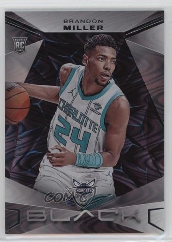 2023 Panini Black Basketball Silver Brandon Miller #73