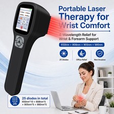 0-2.5W Low Level Laser Physical Therapy For Hands Pain 650nm 808nm 905nm 980nm