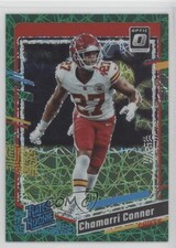 2023 Panini Donruss Optic Rated Rookie Green Velocity Prizm Chamarri Conner 1n3q