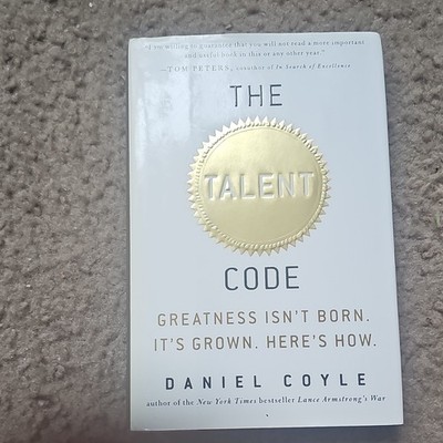 Bantam Books The Talent Code by Daniel Coyle Hardcover Self-Help Success 2009