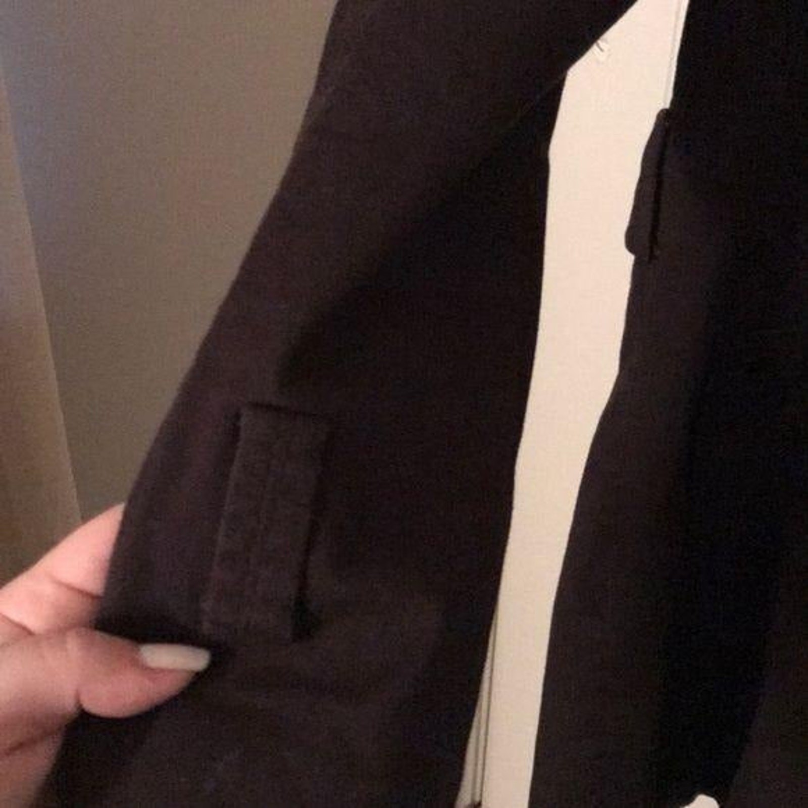 Zara Basic Dark purple lightweight jacket Medium - image 5