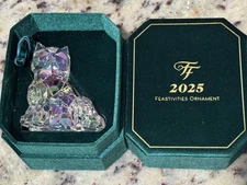 Purina Fancy Feast 2025 Feastivities Ornament Cat 2025 NEW NIB Promotional Item