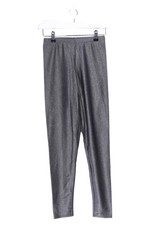 personal affairs Damen Leggings Grau Glitzer Gr. M Casual Glamourös