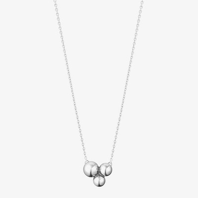 Georg Jensen Moonlight Grapes Sterling Silber Perlenkette 10014437
