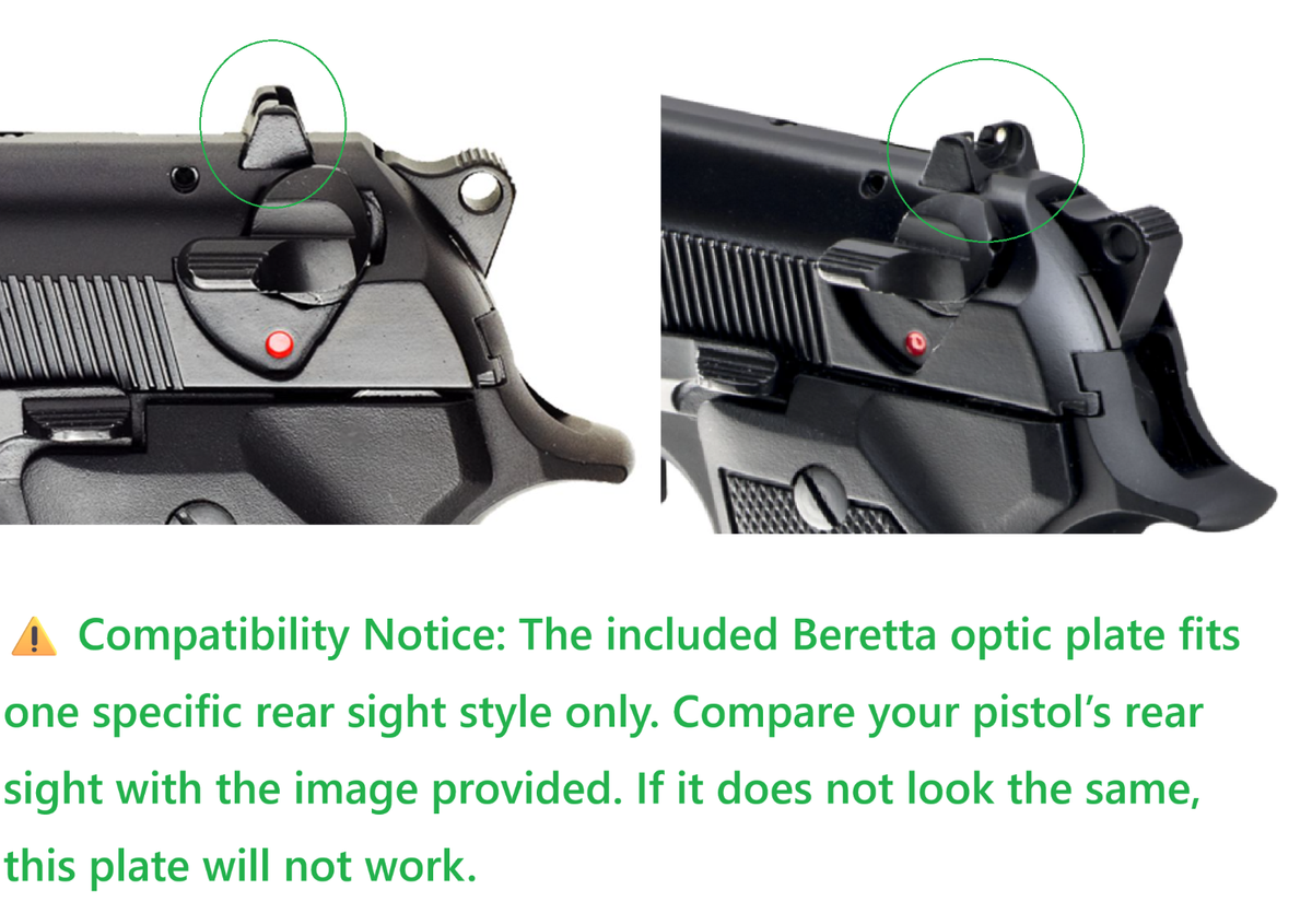 ADE RD3-012 RED Dot Sight+A1 Optic Plate for Girsan Rigard MC